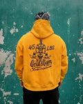 45LBS x Gold's Gym Legacy Hoodie | Mustard